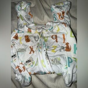 Angel Dear bamboo ABC footie